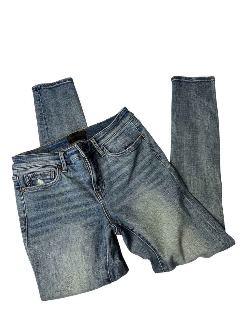 Buckle Men's Light Blue Slim Straight Jeans